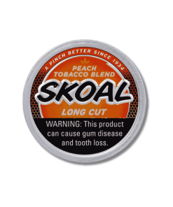 Skoal Peach Long Cut Dipping Tobacco