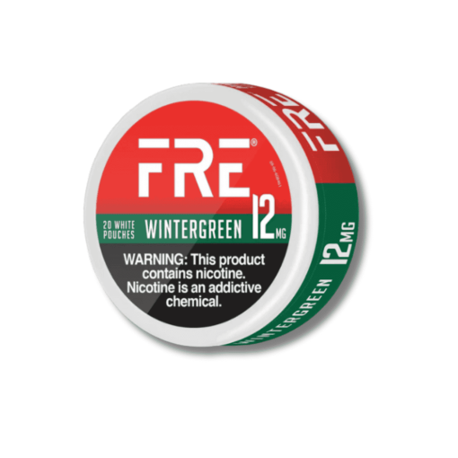 FRE Wintergreen Nicotine Pouches 12mg