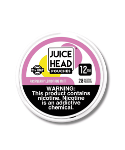 Juice Head 12mg Raspberry Lemonade Mint Nicotine Pouches