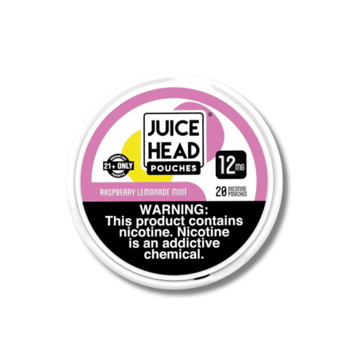 Juice Head 12mg Raspberry Lemonade Mint Nicotine Pouches