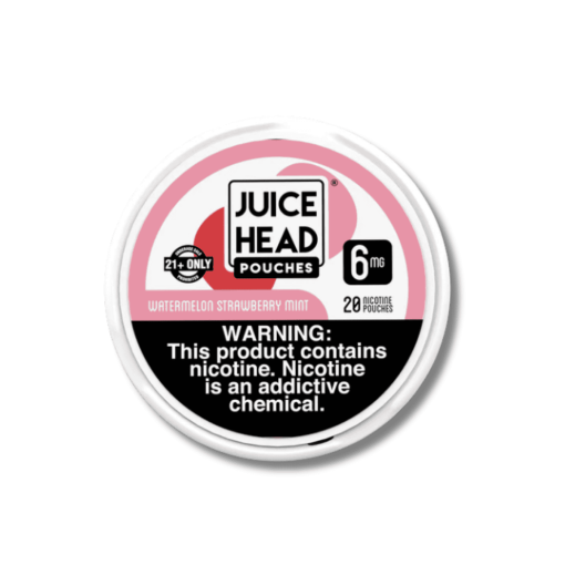 Juice Head 6mg Watermelon Strawberry Mint Nicotine Pouches