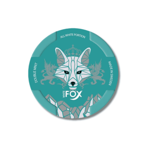 White Fox Double Mint 12mg Nicotine Pouches