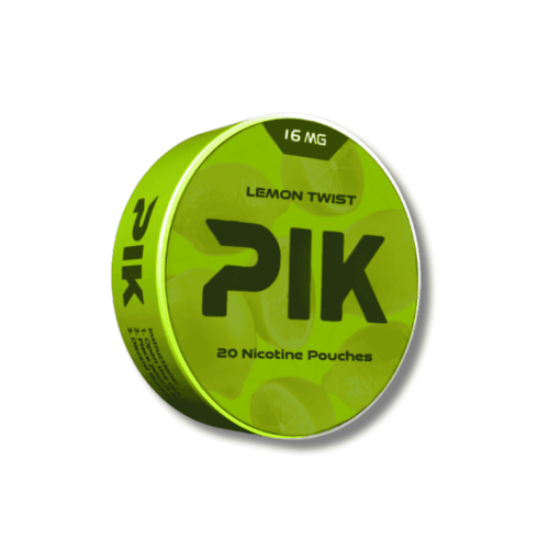 PIK Lemon Twist Nicotine Pouches 16mg