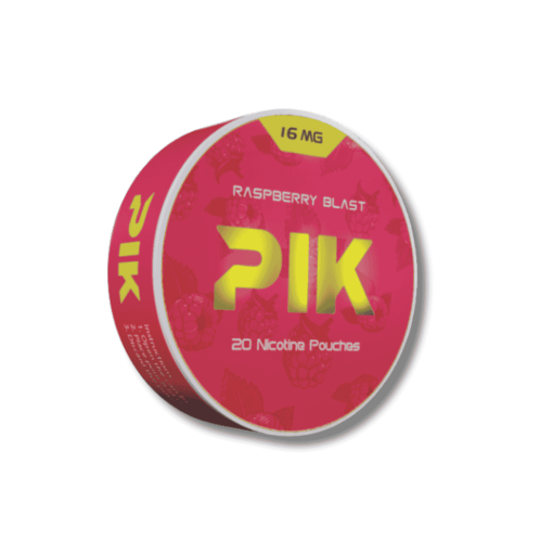 PIK Raspberry Blast Nicotine Pouches 16mg