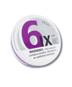 6ix 6mg Grape Nicotine Pouches