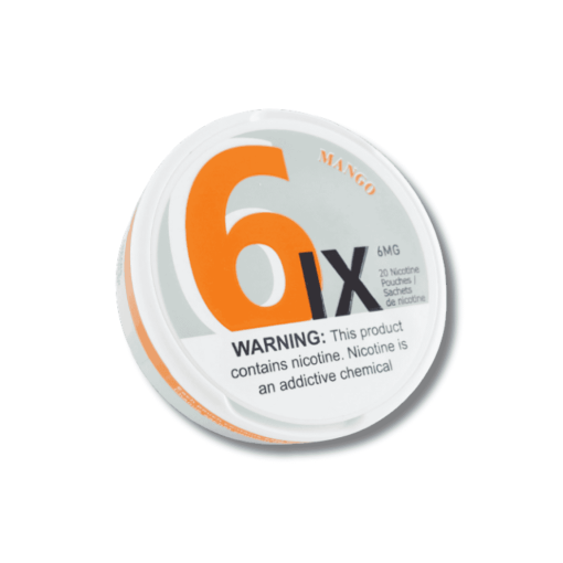 6ix 6mg Mango Nicotine Pouches