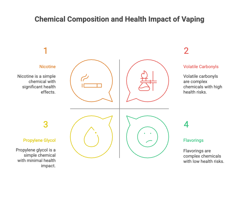 Vaping Unveiled: 10 Facts About Vaping 5 Chemical Composition and Health Impact of Vaping
