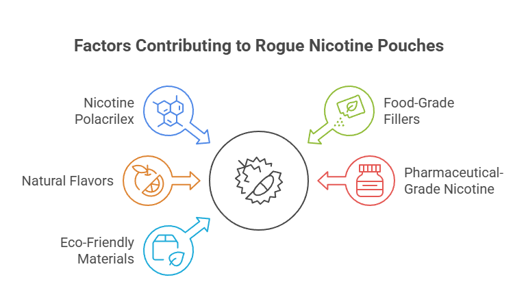 Rogue Mango 6mg Nicotine Pouches 5 Factors Contributing to Rogue Nicotine Pouches