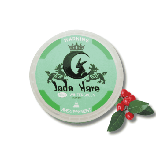 Jade Hare 18mg Wintergreen Nicotine Pouches
