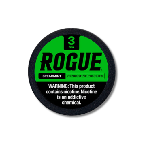 Rogue Spearmint 3mg Nicotine Pouches