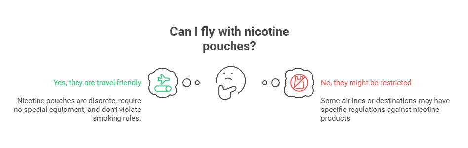 Can You Bring Nicotine Pouches on a Plane? 2 Can I fly with nicotine pouches