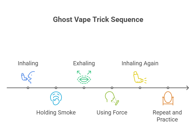 How to Do Vape Tricks 10 Ghost Vape Trick Sequence