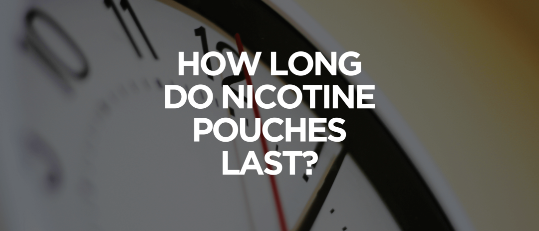 How Long Do Nicotine Pouches Last