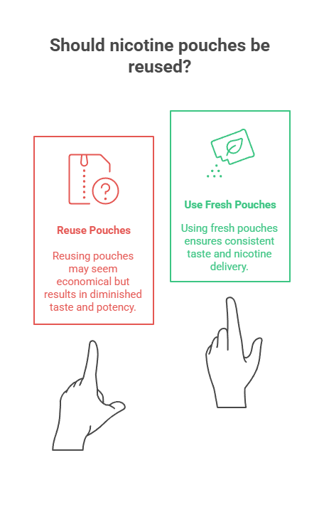 Can You Reuse Nicotine Pouches? 2 Should nicotine pouches be reused