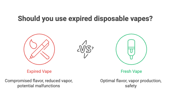 Do Vapes Expire? - Vape it or Toss it 3 Should you use expired disposable vapes?