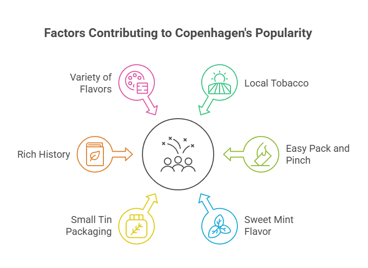 Copenhagen Southern Blend Long Cut 4 Factors Contributing to Copenhagen's Popularity