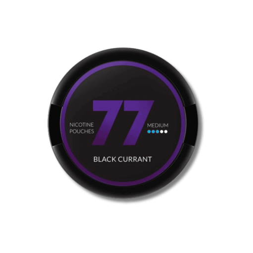 77 Black Currant 10mg Nicotine Pouches