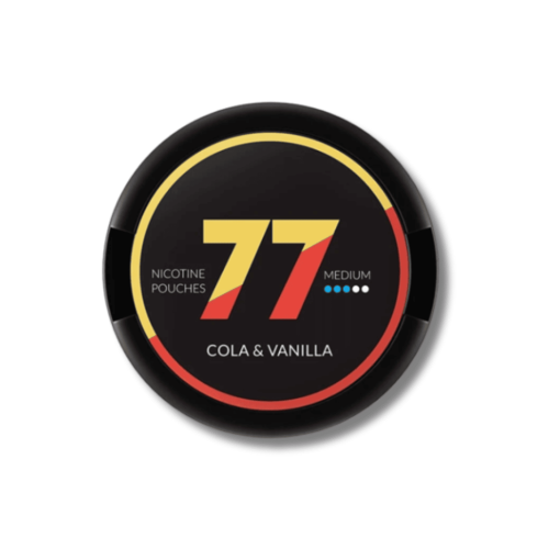 77 Cola & Vanilla 10mg Nicotine Pouches