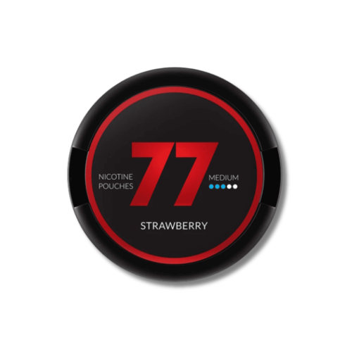 77 Strawberry 10mg Nicotine Pouches
