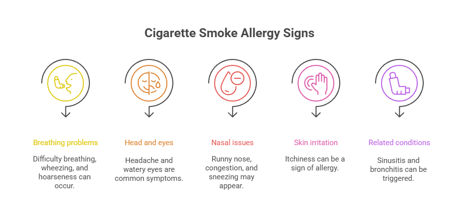 Can You Be Allergic to Cigarette Smoke? 3 Cigarette Smoke Allergy Signs