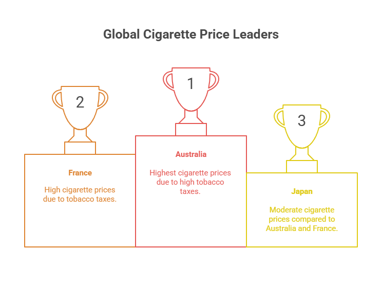 Cigarettes Around the World 4 Global Cigarette Price Leaders