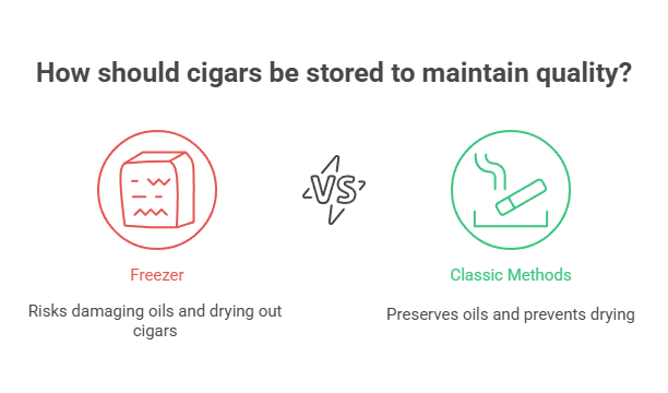 How to Store Cigars 5 How should cigars be stored to maintain quality