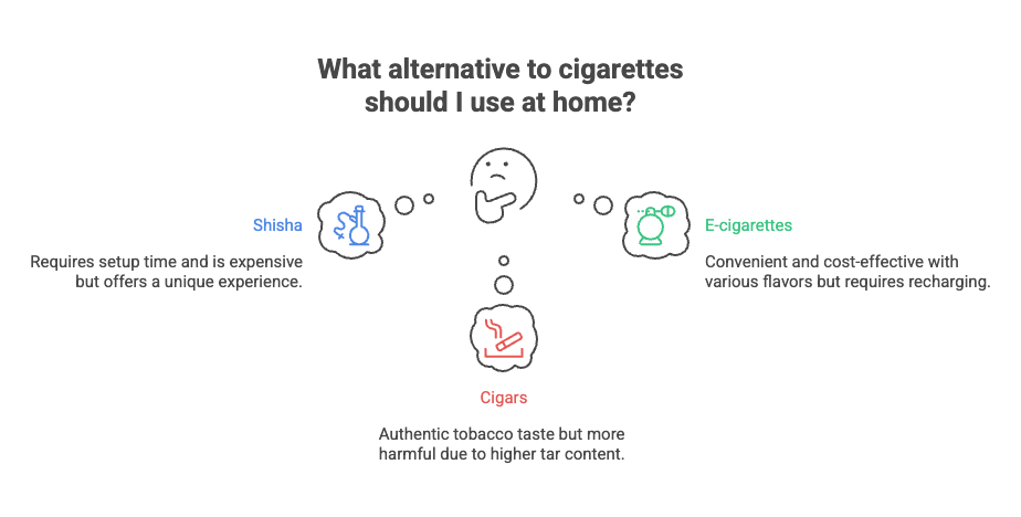 Healthy Cigarettes Alternatives: What Can I Smoke Instead of Cigarettes 5 What alternative to cigarettes should I use at home?