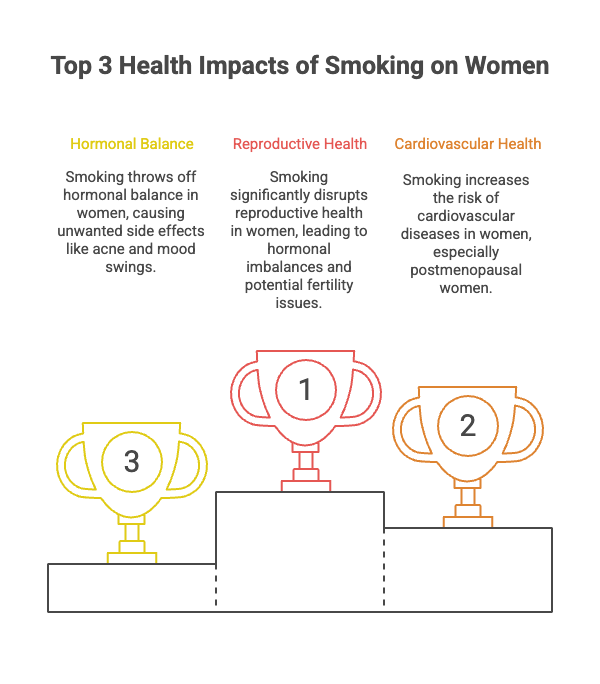 Does Chewing Tobacco Increase Testosterone? 3 Top 3 Health Impacts of Smoking on Women