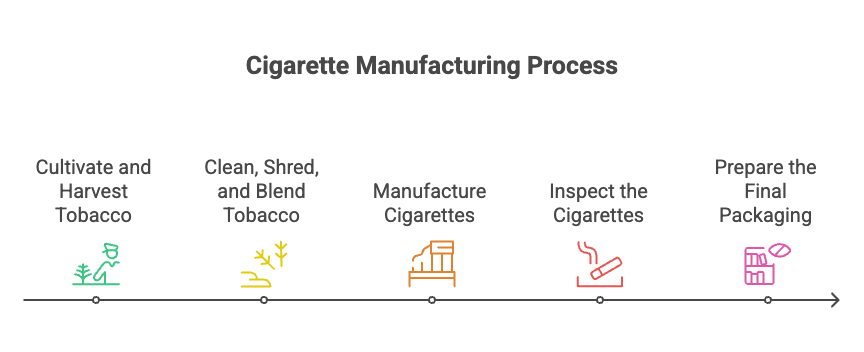 How Are Cigarettes Made? 2 Cigarette Manufacturing Process