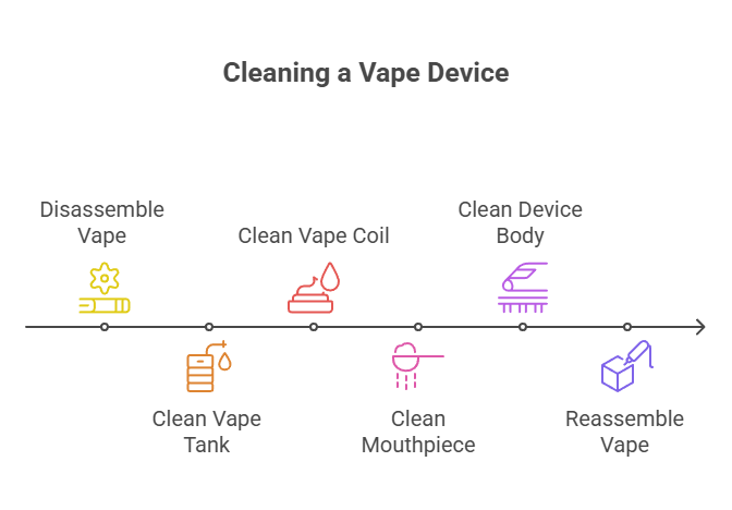How to Clean a Vape 2 Cleaning a Vape Device