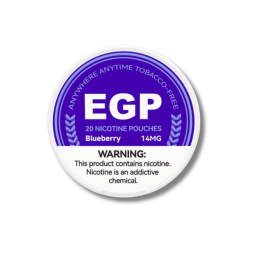 EGP Blueberry Nicotine Pouches 14mg