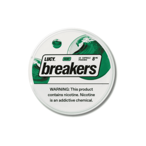 LUCY Breakers Mint Nicotine Pouches 8mg