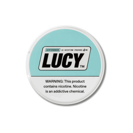 LUCY Wintergreen Nicotine Pouches 4mg