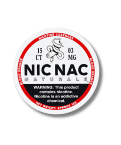 NicNac Blood Orange Lozenges 3MG