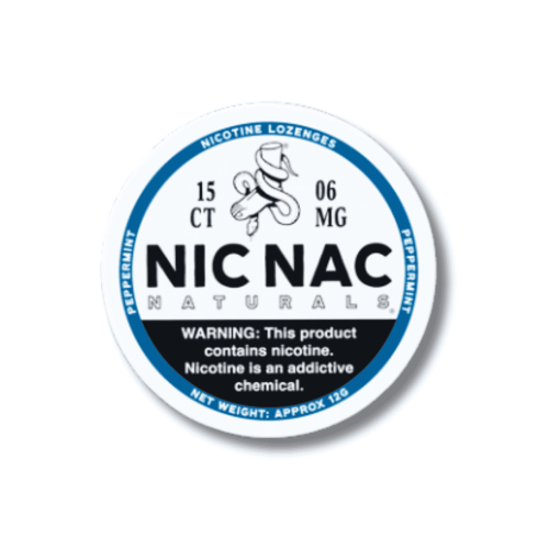 NicNac Peppermint Lozenges 6MG