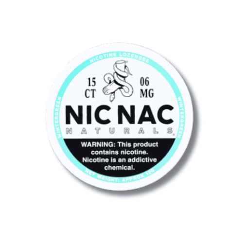 NicNac Wintergreen Lozenges 6MG