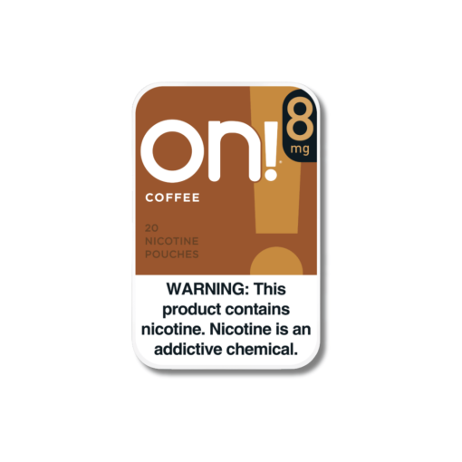 ON! Coffee Nicotine Pouches 8mg