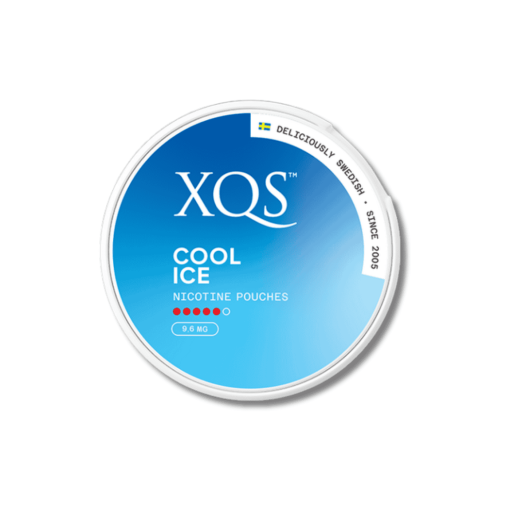 XQS Cool Ice X-Strong 10mg Nicotine Pouches