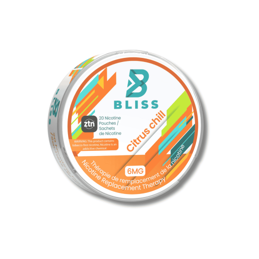 Bliss Citrus Chill 6mg Nicotine Pouches