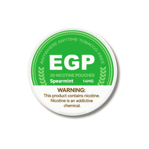 EGP Spearmint Nicotine Pouches 14mg