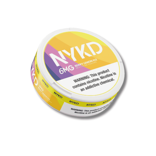 NYKD Berry Lemon Ice 6mg Nicotine Pouches