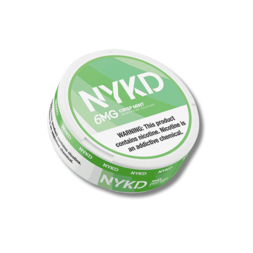 NYKD Crisp Mint 6mg Nicotine Pouches
