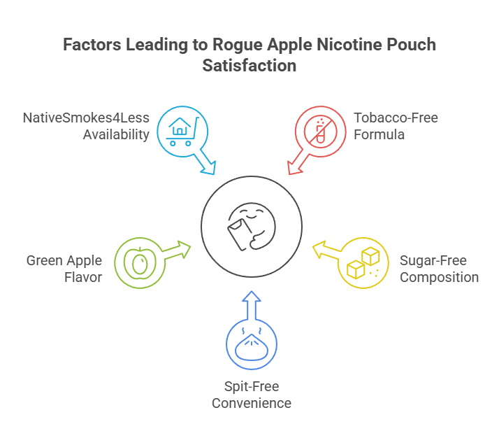 Factors Leading to Rogue Apple Nicotine Pouch Satisfaction