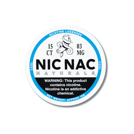 NicNac Cool Lozenges 3MG