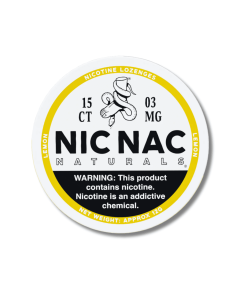 NicNac Lemon Lozenges 3MG