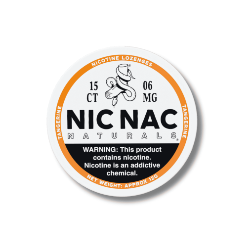 NicNac Tangerine Lozenges 6MG