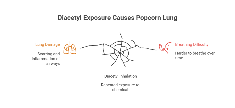 Is There Diacetyl in Vapes? 3 Diacetyl Exposure Causes Popcorn Lung