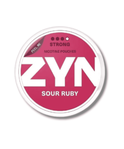 Zyn Sour Ruby Strong Nicotine Pouches 11mg
