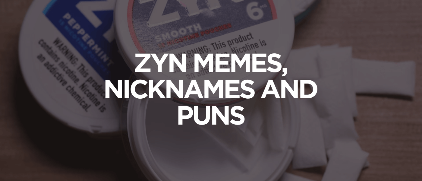Zyn Memes, Nicknames and Puns