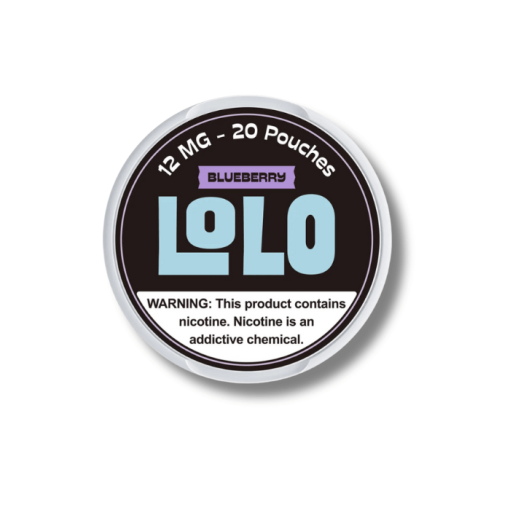 Lolo 12mg Blueberry Nicotine Pouches